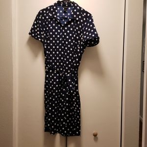 Ann Taylor polka dot dress